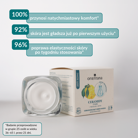 Orientana Phyto Technology Odbudowujący Krem Maska Ceramidy 40ml