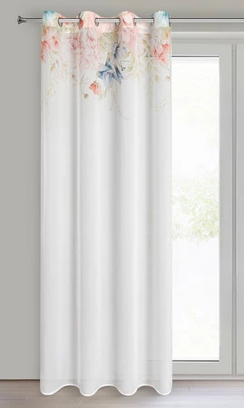 ZASŁONA GOTOWA ARLENA 135 X 250 CM BIAŁY