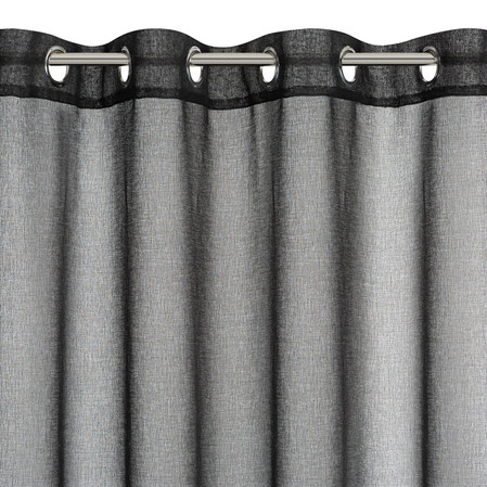 FIRANA GOTOWA MARION 140 X 250 CM CZARNY