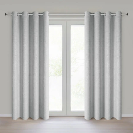 ZASŁONA GOTOWA LINDA 140 X 250 CM SREBRNY