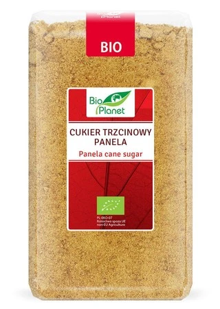 CUKIER TRZCINOWY PANELA BIO 1 kg - BIO PLANET