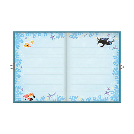 Janod Zestaw kreatywny Sekretny notes Magic Ocean 7+