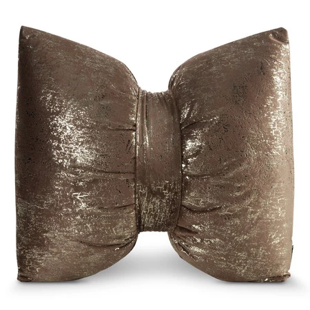 Welwetowa poduszka SI/CHP/KOKARDA1 45X55 brązowa