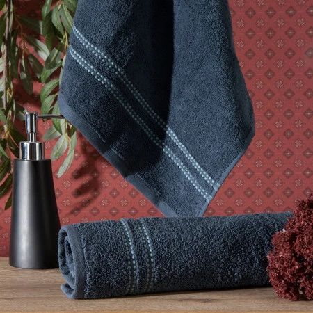 Ręcznik pudrowy róż SEBA 30X50