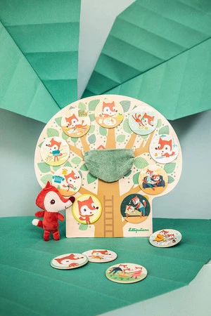 Lilliputiens Drewniana tablica magnetyczna