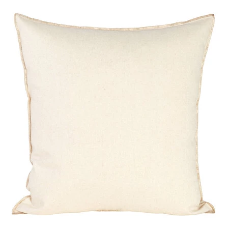 POSZEWKA LEN 4 45 X 45 CM KREMOWY