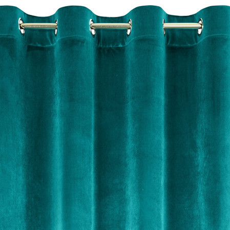 ZASŁONA GOTOWA SAMANTA 140 X 250 CM TURKUSOWY