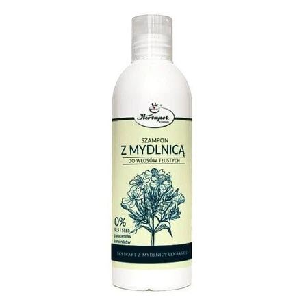 Herbapol Szampon z Mydlinicą 250 ml włosy tłuste