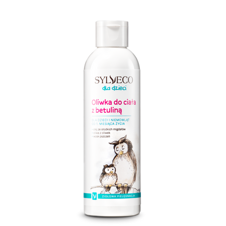 Sylveco dla dzieci - Oliwka do ciała z betuliną - 200 ml