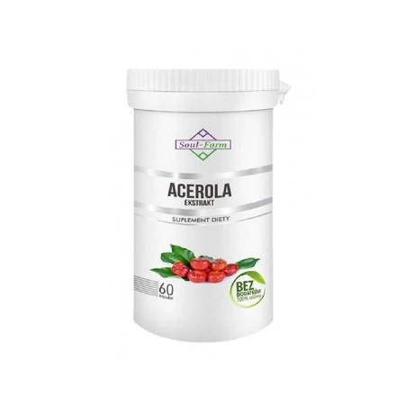 Soul Farm Premium Acerola Ekstrakt 600 mg 60 k