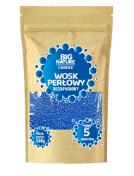 Big Nature Wosk Perłowy Niebieski 500g