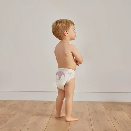 Kit & Kin, Pieluchomajtki Nappy Pants 6 XL (12-17 kg), Jeżyk/Szop, 18 szt.