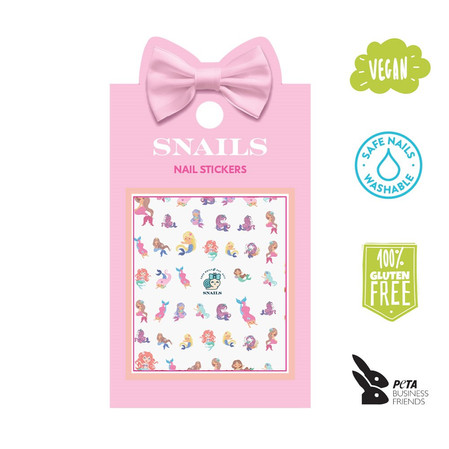 Snails, Naklejki na paznokcie dla dzieci, Aqualand, 1 g