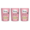 Zestaw 3x MAKARON (KONJAC) TYPU NOODLE LASAGNE BEZGLUTENOWY BIO 270 g (200 g) - KETO CHEF (BETTER THAN FOODS)