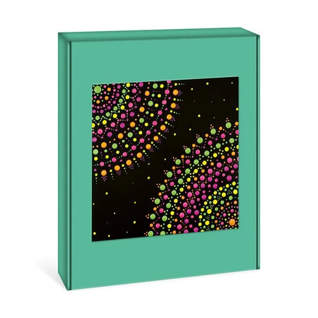 Janod Zestaw kreatywny Malowanie kropkami Dots painting I love creativity 8+