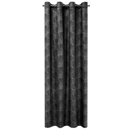 ZASŁONA GOTOWA GOJA 140 X 250 CM CZARNY