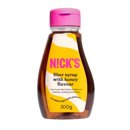 N!CK'S Nicks Fiber Syrup with Honey Flavour Nicks Syrop błonnikowy o smaku miodowym 300g