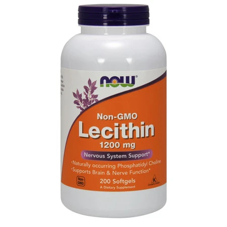 Lecytyna 1200 mg non GMO (200 kaps.)
