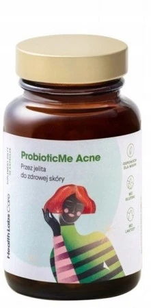 ProbioticMe Acne probiotyk z cynkiem dla wsparcia zdrowej skóry 30 kapsułek