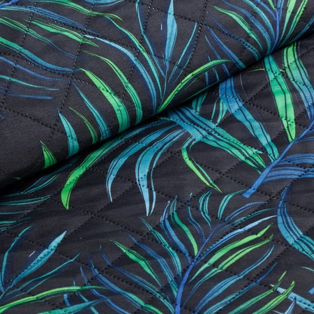 NARZUTA D91 PALMS 01 200 X 220 CM CZARNY