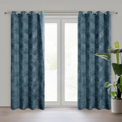 ZASŁONA GOTOWA ALETA 135 X 250 CM GRANATOWY