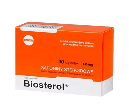MEGABOL BIOSTEROL booster testosteronu 30 kaps.