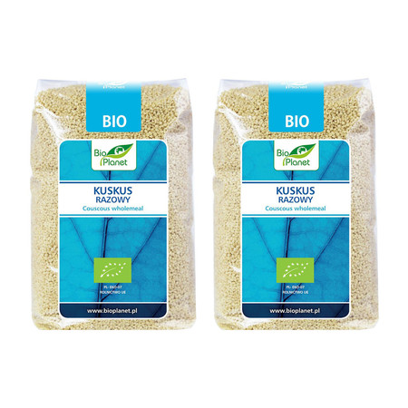Zestaw 2x BIO PLANET Kus Kus razowy BIO 400g