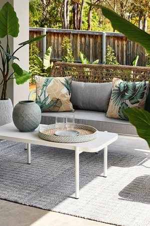 POSZEWKA GARDEN 45 X 45 CM TURKUSOWY