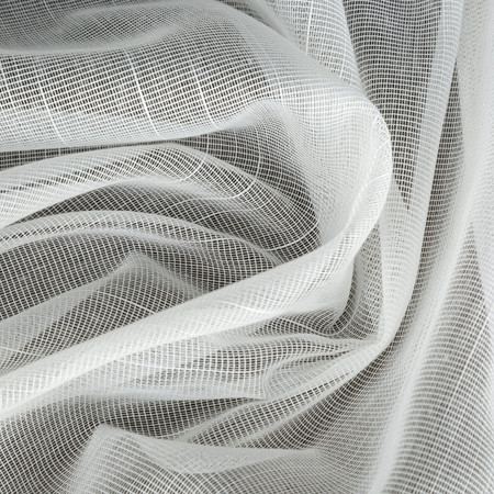 FIRANA GOTOWA MONIC NA TAŚMIE 140 X 270 CM BIAŁY