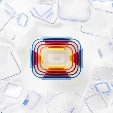 JJ - Zestaw 5 pojemników, Nest™ Lock, multikolor