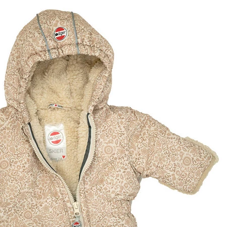 Lodger Wodoodporny kombinezon zimowy jasnobeżowy Taslon Birch, rozm. 74