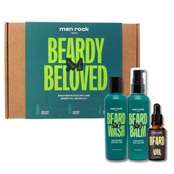 Men Rock Zestaw prezentowy do brody Beardy Beloved Awakening Sicilian Lime