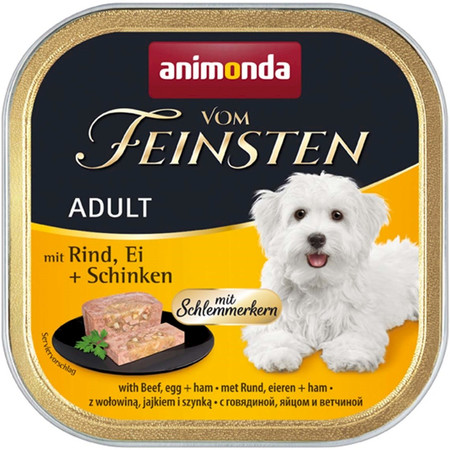 ANIMONDA Vom Feinsten Adult DS Wołowina Jajka Szynka 150g