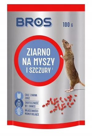 Bros Ziarno na myszy i szczury 100 g