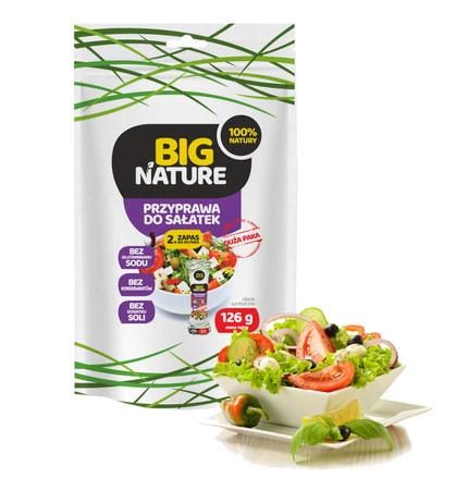 Zapas Przyprawa do sałatek 126g Duża Paka