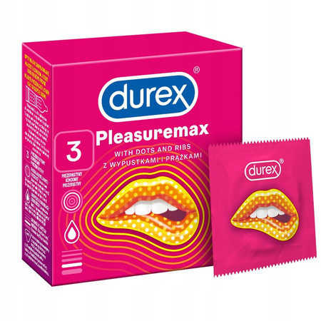 Prezerwatywy Pleasuremax 3 szt.