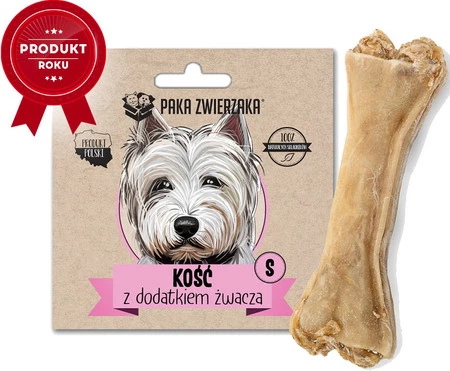 PAKA ZWIERZAKA Kość z dodatkiem Żwacza S 10cm