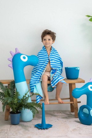 QUUT Dwustronny ręcznik plażowy PlayTowels M (140 x 70cm) Road