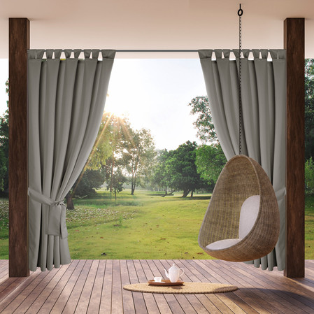 Zasłona gotowa Garden2 na Szelkach 155 x 240 cm, Srebrny