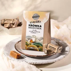 ŁysonMiodowe Krówki NATURALNE 120 g Bieszczady