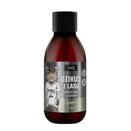 Wzmacniający mini szampon dla facetów 1w1 Dzikus z Lasu 100ml
