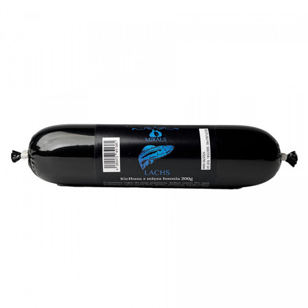 Zestaw 10x MIRALS Lachs - kiełbasa z mięsa łososia (200g)
