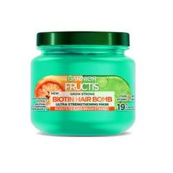 Fructis Grow Strong Biotin Hair Bomb wzmacniająca maska do włosów 320ml
