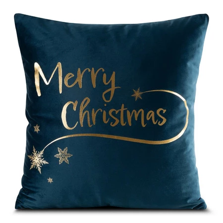 POSZEWKA ŚWIATECZNA JOY2D 45 X 45 CM GRANATOWY