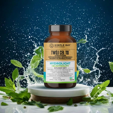 Twój Cel To Hydrolight + elektrotolity wsparcie równowagi wodno-elektrolitowej 90 tabl.