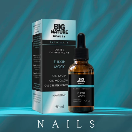 Big Nature OLEJEK Eliksir Mocy 50 ml paznokcie