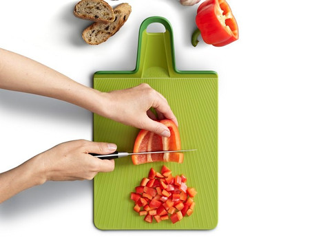 Joseph Joseph Deska Chop2Pot Plus Large zielona