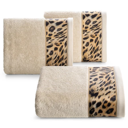 Ręcznik Eva 23 70 x 140 cm, Beżowy