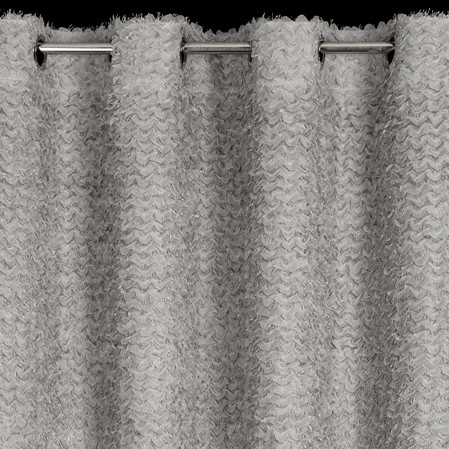 ZASŁONA GOTOWA TIFFANY 135 X 250 CM SREBRNY