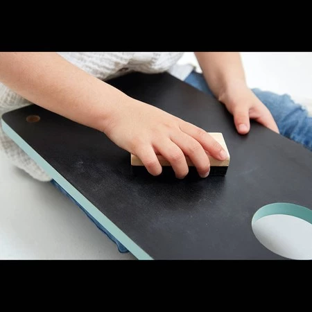 Janod Przenośna dwustronna tablica z akcesoriami 3+